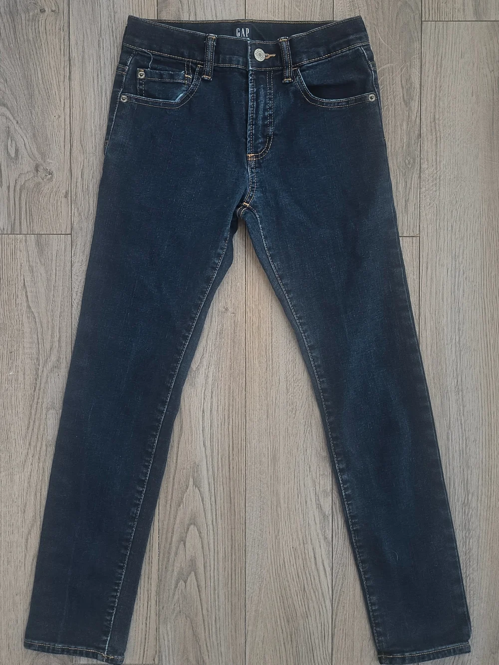 Bundle Two GAP Dark Blue Denim Stretch Skinny Jeans